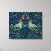 William Morris Floral Pattern Canvas Afdruk (Voorkant)