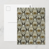 William Morris  Floral Pattern Classic Briefkaart (Voorkant / Achterkant)