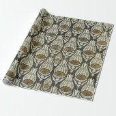 William Morris  Floral Pattern Classic Cadeaupapier (Uitgerold)