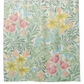William Morris  Floral Pattern Douchegordijn (Voorkant)