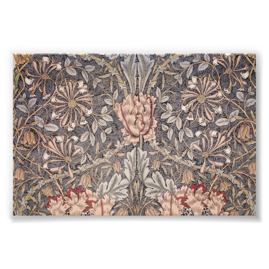 William Morris Floral Pattern  Foto Afdruk (Voorkant)