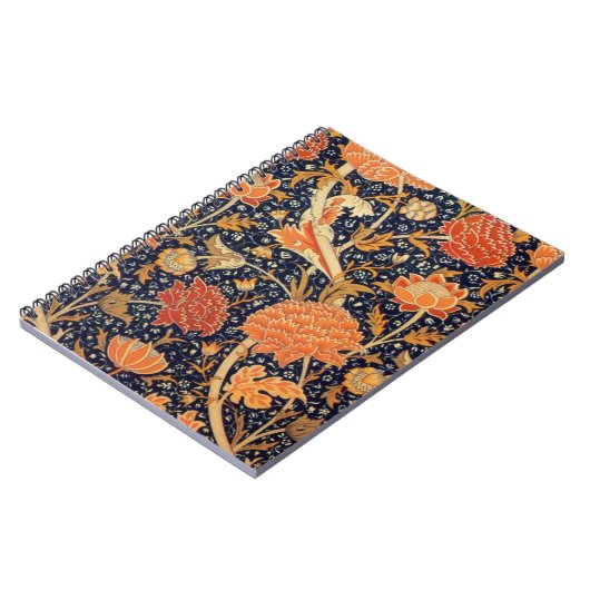 William Morris Floral Pattern Foto Notitieboek (Linkerzijde)