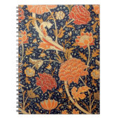 William Morris Floral Pattern Foto Notitieboek (Voorkant)