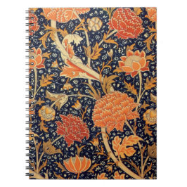 William Morris Floral Pattern Foto Notitieboek