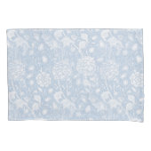 William Morris Floral Pattern in Blue Kussensloop (Voorkant)