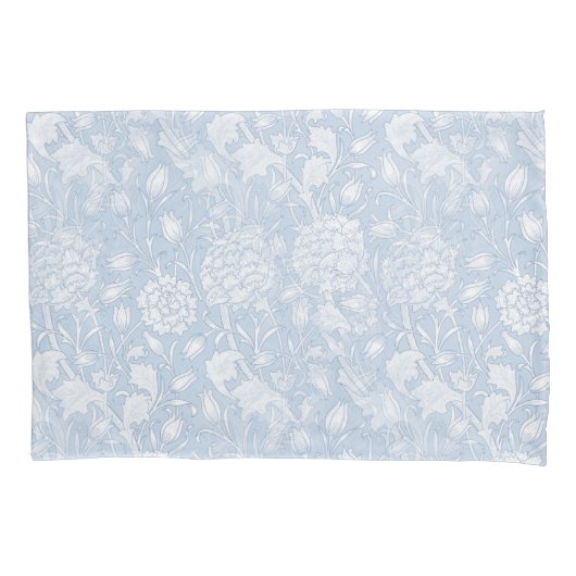 William Morris Floral Pattern in Blue Kussensloop (Voorkant)
