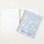 William Morris Floral Pattern in Blue Planner (Display)