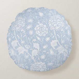 William Morris Floral Pattern in Blue Rond Kussen