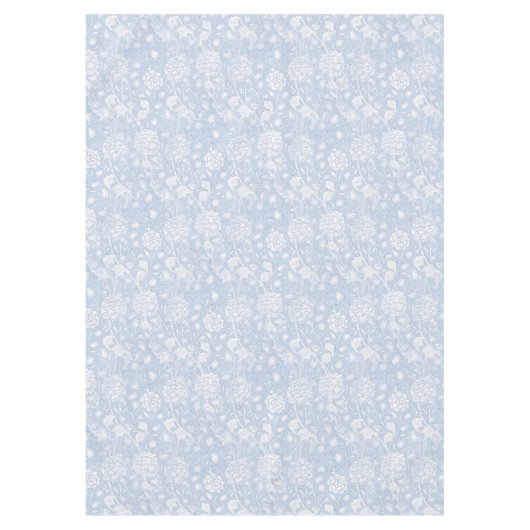 William Morris Floral Pattern in Blue Tafelkleed (Voorkant)
