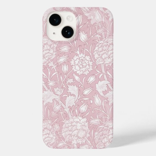 William Morris Floral Pattern in Pink Case-Mate iPhone Case (Achterkant)