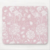 William Morris Floral Pattern in Pink Muismat (Voorkant)
