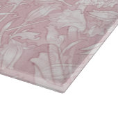 William Morris Floral Pattern in Pink Snijplank (Hoek)