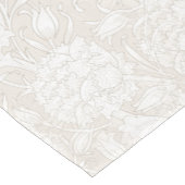 William Morris Floral Pattern in Sepia Korte Tafelloper (Hoek)