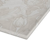 William Morris Floral Pattern in Sepia Snijplank (Hoek)