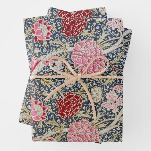 William Morris, Floral Pattern Inpakpapier Vel (In situ)