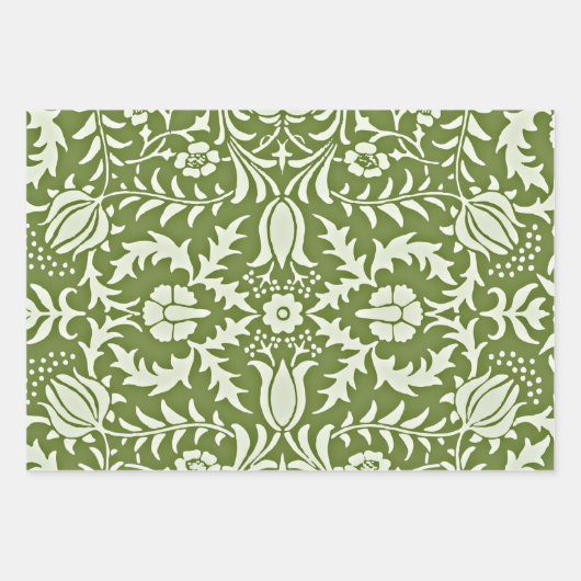 William Morris, Floral Pattern Inpakpapier Vel (Voorkant 2)