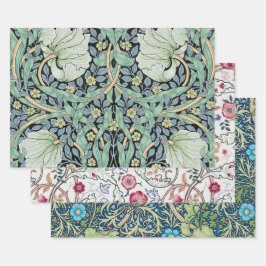 William Morris, Floral Pattern Inpakpapier Vel