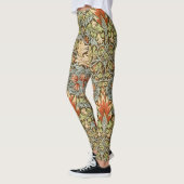 William Morris Floral Pattern Leggings (Links)