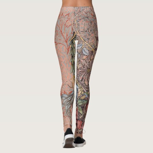 William Morris FLORAL PATTERN Leggings (Achterkant)