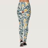 William Morris Floral Pattern Leggings (Achterkant)