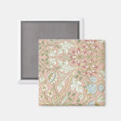 William Morris Floral Pattern Magneet (Voorkant / Achterkant)