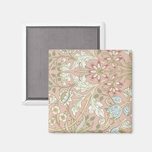  William Morris Floral Pattern Magneet (Voorkant / Achterkant)