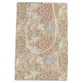  William Morris Floral Pattern Medium Cadeauzakje (Achterkant)