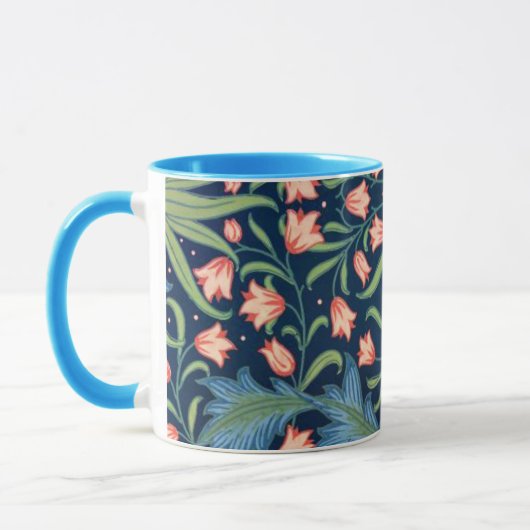  William Morris Floral Pattern Mok (Links)