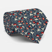 William Morris Floral Pattern Stropdas (Opgerold)