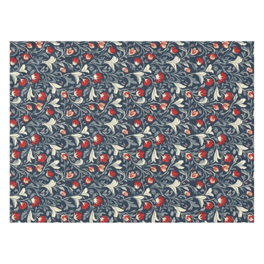 William Morris Floral Pattern Tafelkleed (Voorkant (Horizontaal))