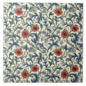 William Morris Floral Pattern Tegeltje (Voorkant)