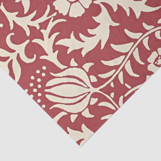 William Morris, Floral Pattern Tissuepapier (Detail)