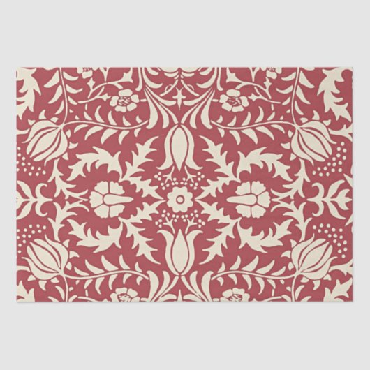 William Morris,  Floral Pattern Tissuepapier (Voorkant)