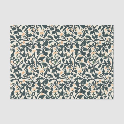 William Morris Floral Pattern Tissuepapier (Voorkant)