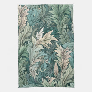 William Morris Floral Patterned Theedoek