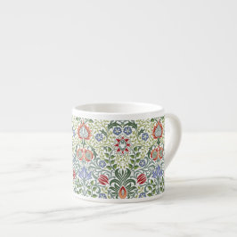 William Morris Floral Persian  Pattern Espresso Kop