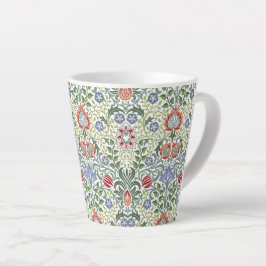 William Morris Floral Persian  Pattern Latte Mok