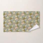 William Morris  Floral Pink Chrysanthemum Bad Handdoek (Handdoek)