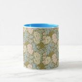 William Morris  Floral Pink Chrysanthemum Mok (Midden)