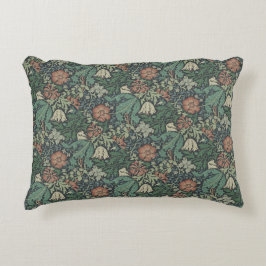 William Morris  Floral Pink Green Compton Accent Kussen