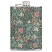 William Morris  Floral Pink Green Compton Heupfles (Voorkant)