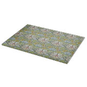 William Morris  Floral Pink Green Myrtle Snijplank (Hoek)
