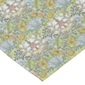 William Morris  Floral Pink Green Tafelkleed (Gekanteld)