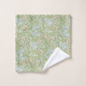 William Morris Floral Pink Iris Bad Handdoek (Wasdoekje)