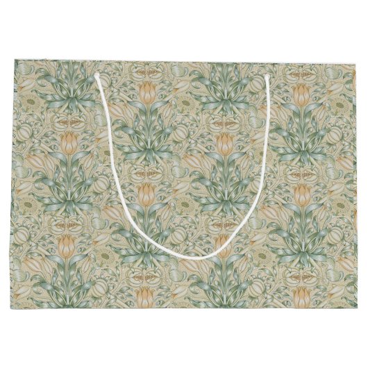 William Morris Floral Pomegranate Groot Cadeauzakje (Achterkant)