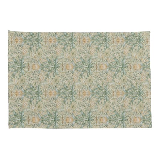 William Morris  Floral Pomegranate Kussensloop (Achterkant-Rechts)