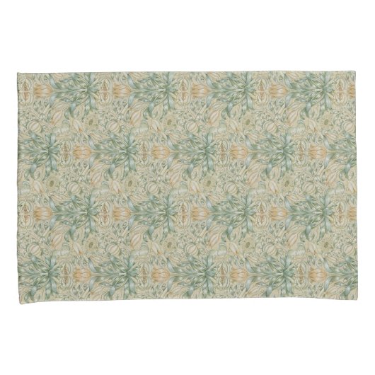 William Morris  Floral Pomegranate Kussensloop (Voorkant-Rechts)