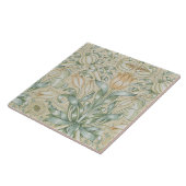 William Morris Floral Pomegranate Tegeltje (Zijkant)