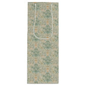 William Morris  Floral Pomegranate Wijn Cadeautas (Voorkant)