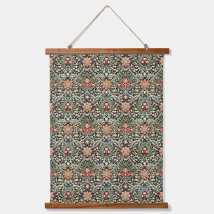 William Morris Floral Print Pattern Hangend Wandkleed